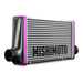Mishimoto MMINT-UCF-G4B-S-BK MMINT-UCF, Gloss Tanks, 450mm Black Core, Straight, Black Anodized V-Band - Truck Part Superstore