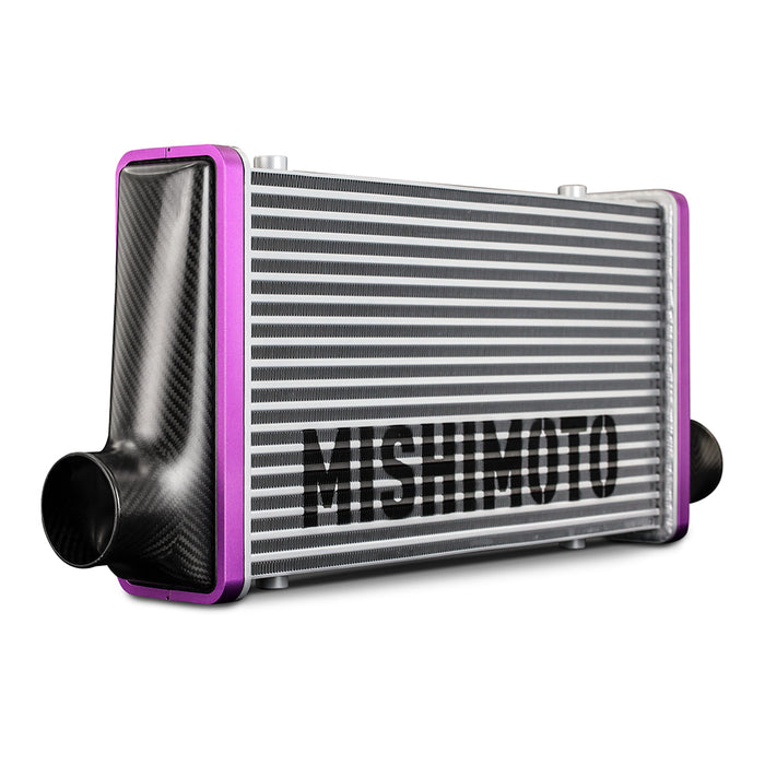 Mishimoto MMINT-UCF-M4B-C-R MMINT-UCF, Matte Tanks, 450mm Black Core, Offset, Red Anodized V-Band - Truck Part Superstore