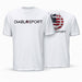 DiabloSport G1074 Shirt; USA Flag; White; Extra Large; - Truck Part Superstore