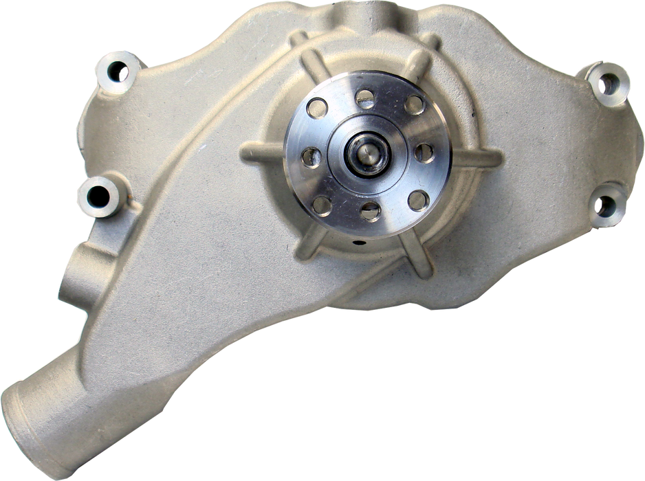 ProForm 68243 Engine Water Pump Mechanical Short Style High Flow Model Satin BB Chevy Proform - Truck Part Superstore