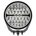 Go Rhino 751700911DRS Blackout Series Lights - 9" Round Single Driving Kit W/Daytime Running Lights - Truck Part Superstore