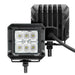 Go Rhino 751803023FCS Bright Series Lights - Pair of 3x3 Cube Flood Light Kit - Truck Part Superstore