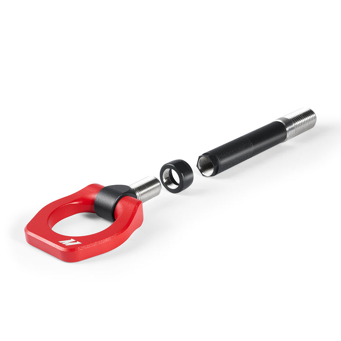 Mishimoto MMTH-Z-23RD Mishimoto Racing Tow Hook, Front, Fits Nissan Z 2023+, Red - Truck Part Superstore