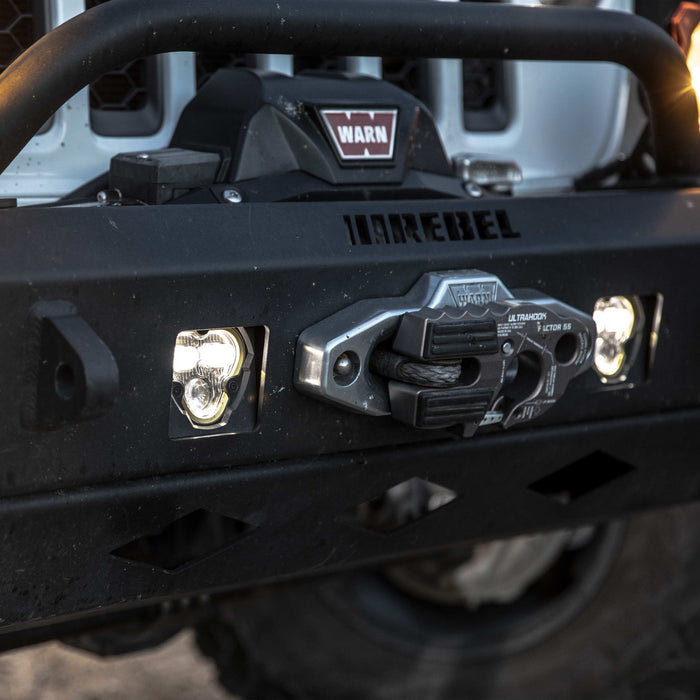 KC HiLiTES 1284 KC FLEX ERA 3 Dual Mode SAE Fog Light Single Light Master Kit - Truck Part Superstore