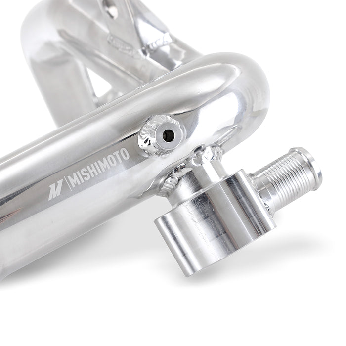Mishimoto MMICP-BR23-21UHP High-Mount Intercooler Pipe Upgrade Kit, Fits Ford Bronco 2.3L 2021+, Polished - Truck Part Superstore
