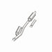 MagnaFlow Exhaust Products 19533 Direct-Fit Muffler Replacement Kit With Muffler - Truck Part Superstore
