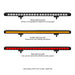 Go Rhino 750002014CBS Flash Series Lights - 20" Single Multi Function Light Bar - Truck Part Superstore