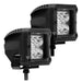 Go Rhino 751803023SCS Bright Series Lights - Pair of 3x3 Cube Spot Light Kit - Truck Part Superstore