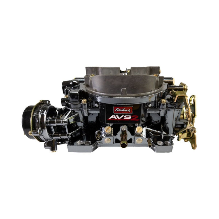 Edelbrock 1906-BP Edelbrock AVS2 650 CFM Carburetor #1906-BP Electric Choke, Black Plasma Finish - Truck Part Superstore