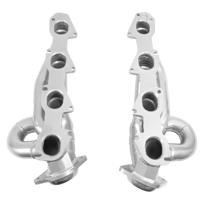 BBK Performance Parts 40150 2019-2023 DODGE RAM TRUCK 5.7L 1-3/4 SHORTY HEADERS (POLISHED SILVER CERAMIC) - Truck Part Superstore