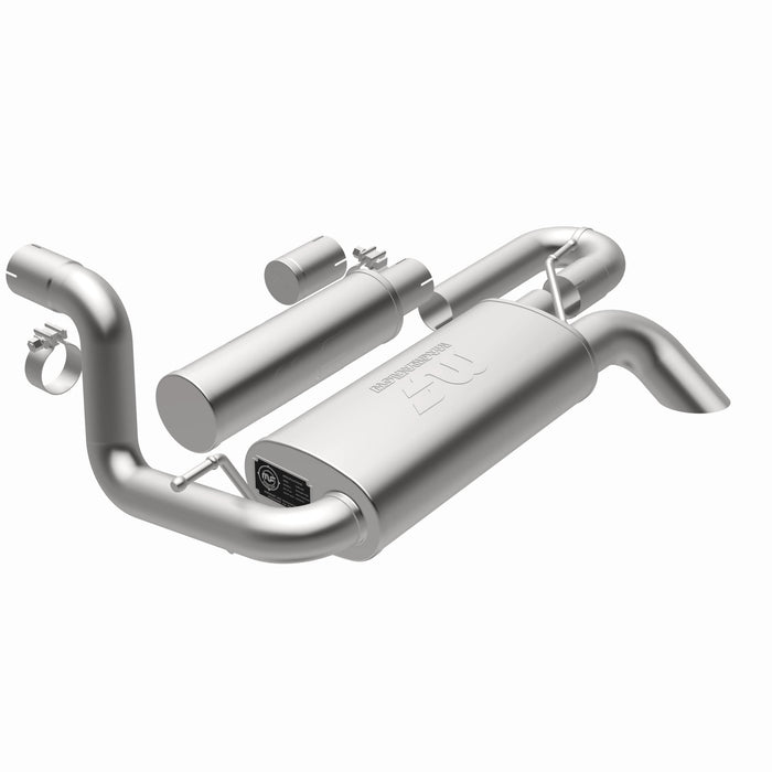 MagnaFlow Exhaust Products 19620 Overland Series Stainless Axle-Back System - Truck Part Superstore