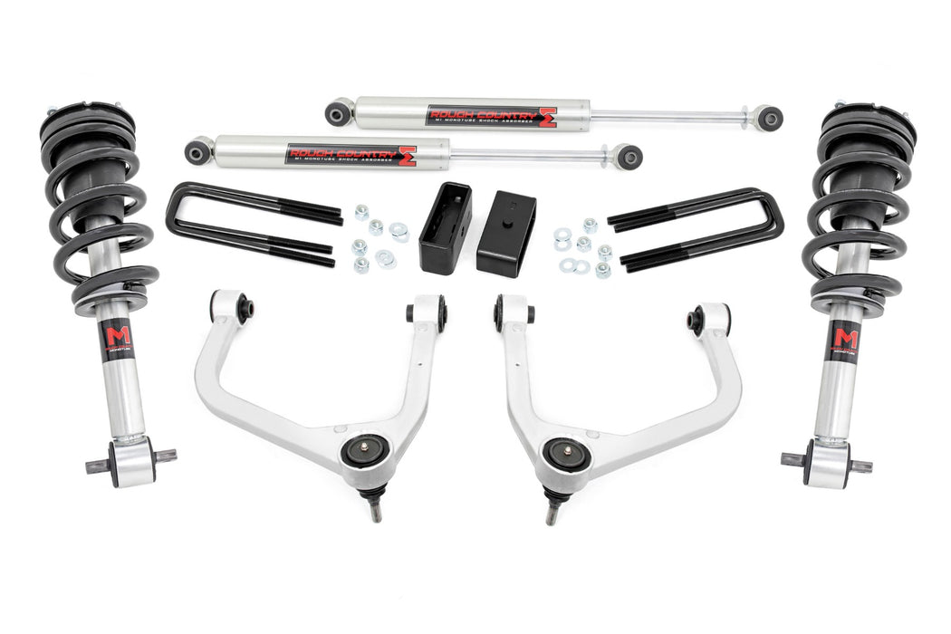 Rough Country 29540 3.5 Inch Lift Kit - M1 Struts/M1 - Chevy Silverado 1500 (19-23) - Truck Part Superstore