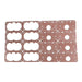 Edelbrock 13102 VRS-4150 Race and Performance Series, Metering Block and Fuel Bowl Gaskets, Bulk - Truck Part Superstore