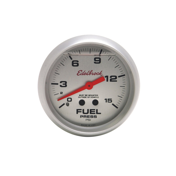 Edelbrock 73828 Fuel Pressure Gauge - Truck Part Superstore