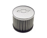 Proform 141-622 Engine Valve Cover Breather; 3 In Dia; Chevy Logo; Push-In Style w/o Hood;Chrome - Truck Part Superstore