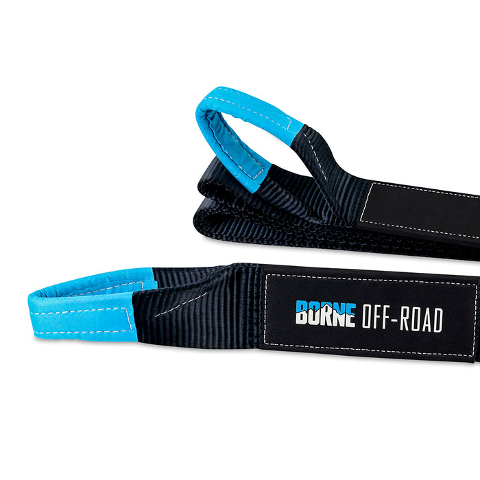 Mishimoto BNTW-4-30 Borne Off-Road Tow Strap, 4 in, 30 Feet - Truck Part Superstore