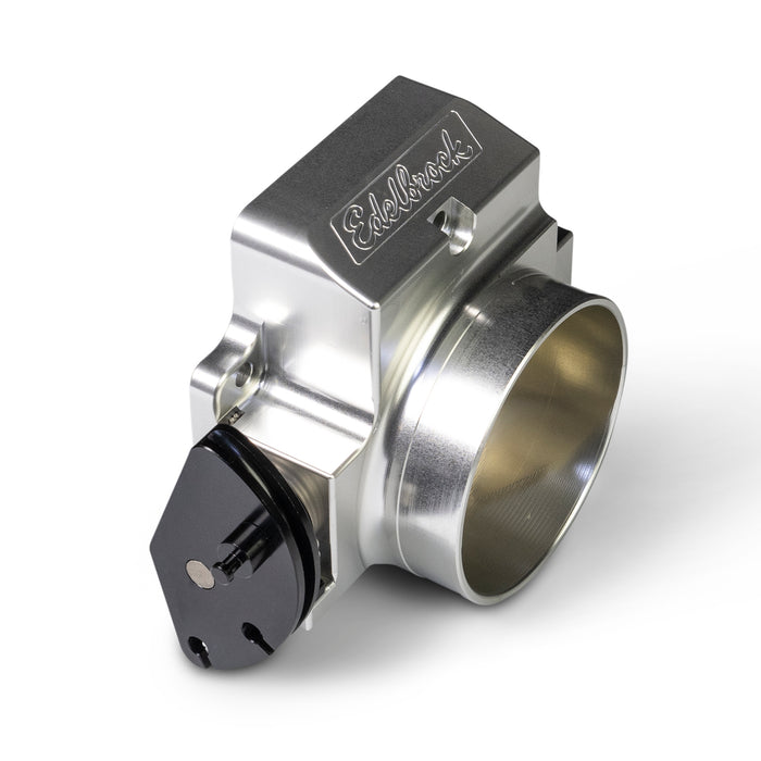 Edelbrock 3970 Edelbrock Victor LS Series 90mm Throttle Body, Satin - Truck Part Superstore