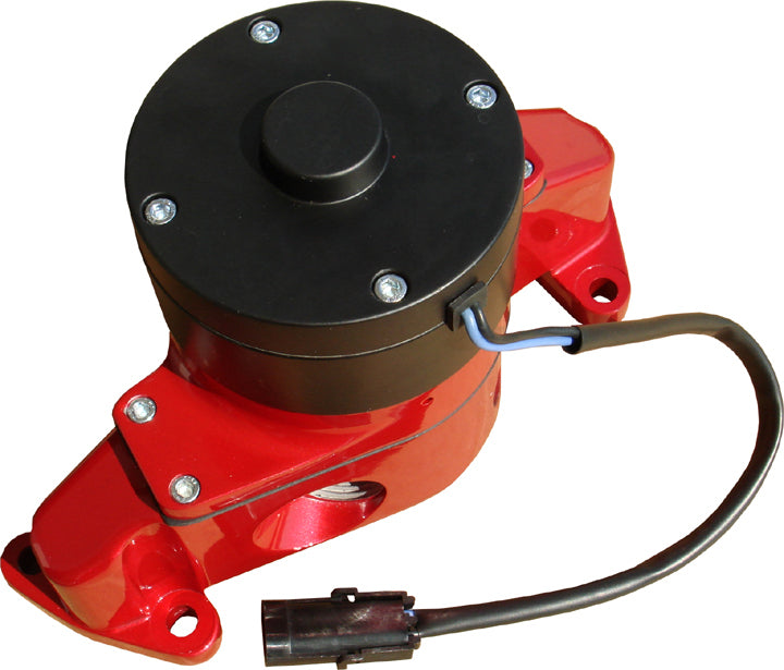 ProForm 68220R Electric Engine Water Pump Aluminum Red Powder Coat Fits SB Ford Engines Proform - Truck Part Superstore