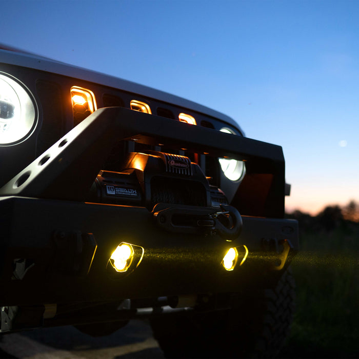 KC HiLiTES 97147 KC FLEX ERA 3 Dual Mode SAE Fog Lights 2-Light Master Kit - Truck Part Superstore
