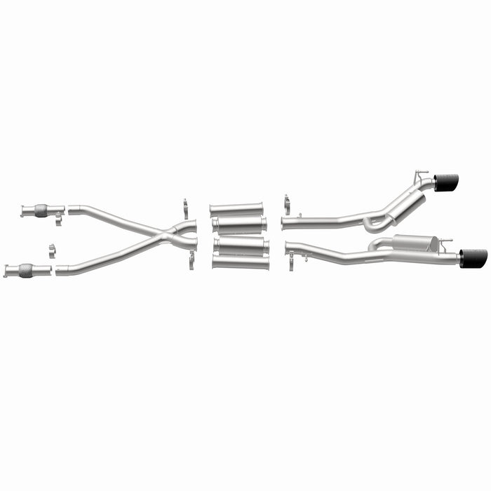 MagnaFlow Exhaust Products 19593 xMOD Series Carbon Fiber Tips Cat-Back System - Truck Part Superstore