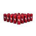 Mishimoto MMLG-1220-23LRD Mishimoto Aluminum Locking Lug Nuts 1/2 X 20, 23pc Set, Red - Truck Part Superstore