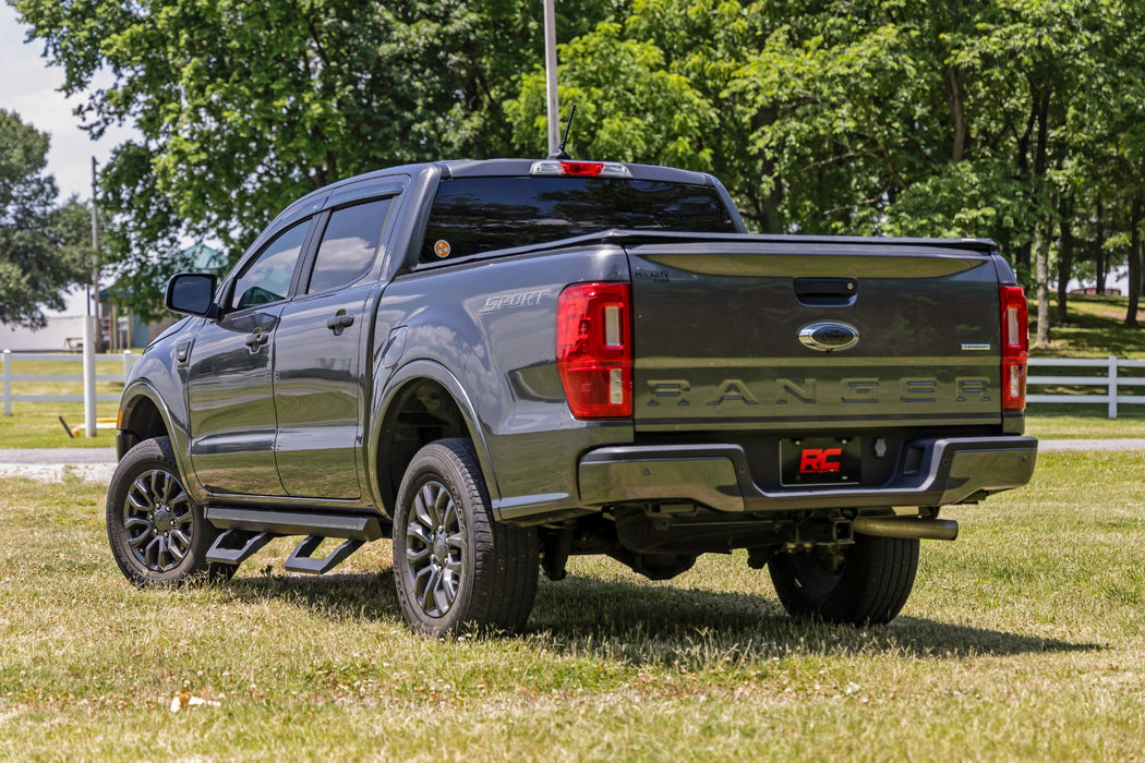 Rough Country 52005 SR2 Adjustable Aluminum Steps - Ford Ranger 2WD/4WD (2019-2023) - Truck Part Superstore