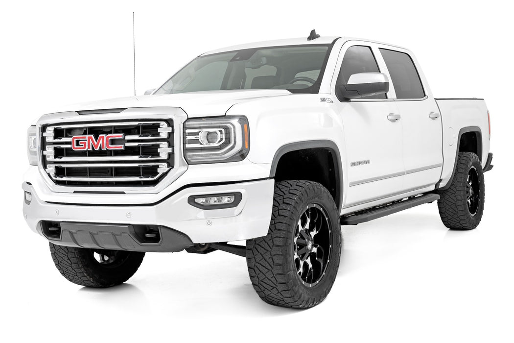 Rough Country 44001 RPT2 Running Boards - Crew Cab - Chevy/GMC 1500/2500HD/3500HD (07-18) - Truck Part Superstore