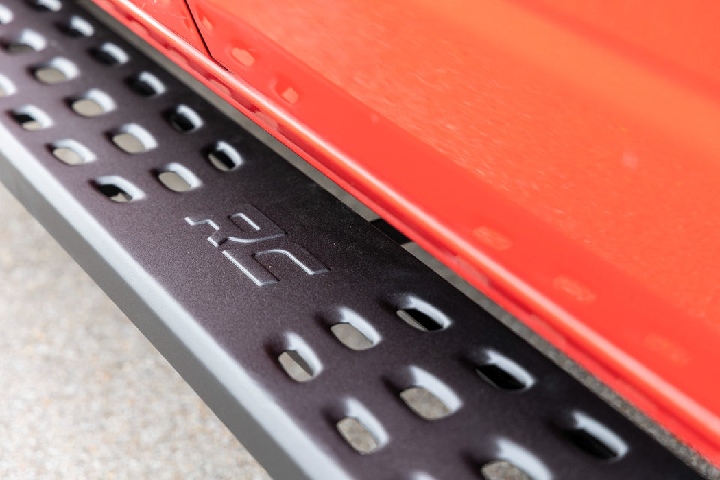 Rough Country 44003 RPT2 Running Boards - Crew Cab - Black - Ram 1500 2WD/4WD - Truck Part Superstore