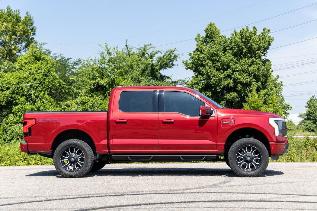 Rough Country 40900 3 Inch Lift Kit Forged UCA Ford F-150 Lightning 4WD (2022) Rough Country - Truck Part Superstore