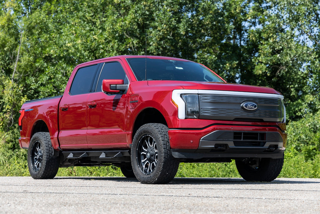 Rough Country 40900 3 Inch Lift Kit Forged UCA Ford F-150 Lightning 4WD (2022) Rough Country - Truck Part Superstore