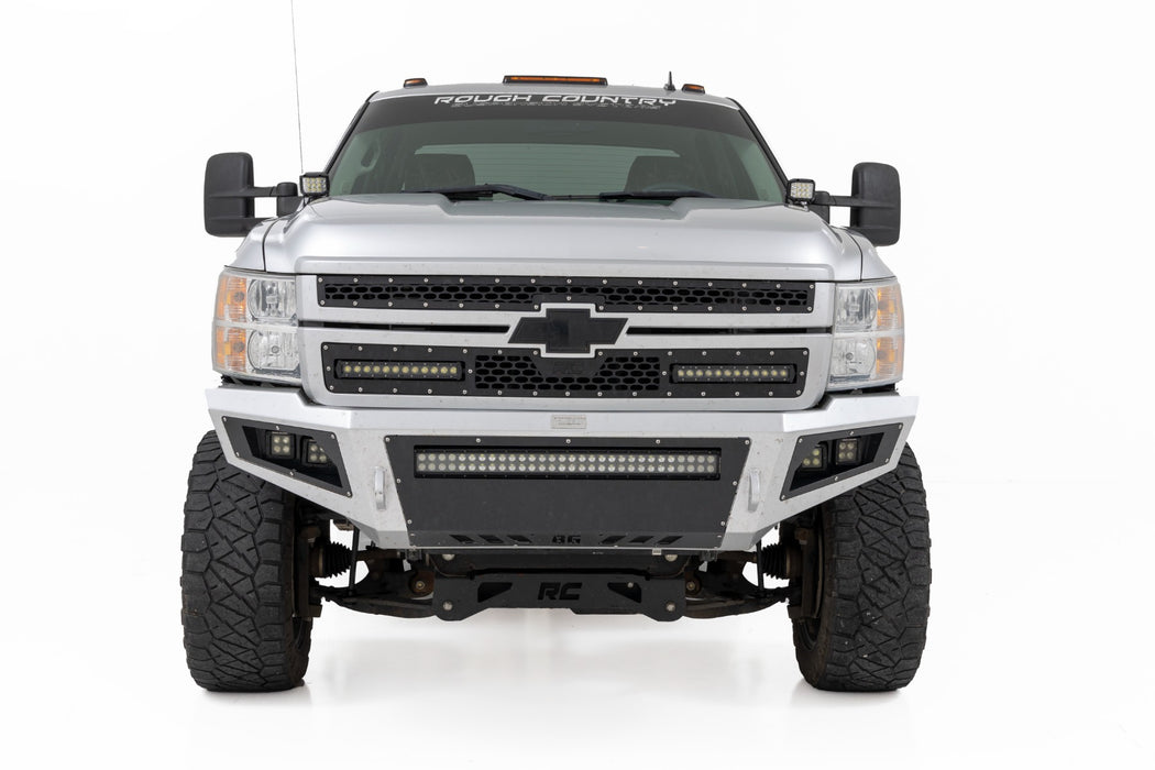 Rough Country 71059 LED Light - Ditch Mount - 2" Black Pair - Flood - Chevy 1500 (2007-2013) - Truck Part Superstore