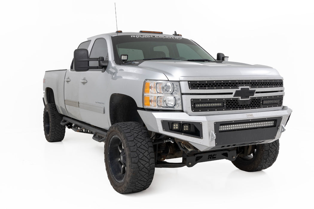 Rough Country 71059 LED Light - Ditch Mount - 2" Black Pair - Flood - Chevy 1500 (2007-2013) - Truck Part Superstore