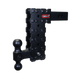 GEN-Y Hitch GH-2415X PHANTOM-X 2.5" Solid Shank 10" Drop 1.6K TW 16K Hitch & GH-051 Dual-Ball Mount - Truck Part Superstore