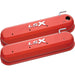 Proform 141-257 Raised "LSX" Emblem Aluminum Valve Covers, Chevy Orange, LS Engines - Truck Part Superstore
