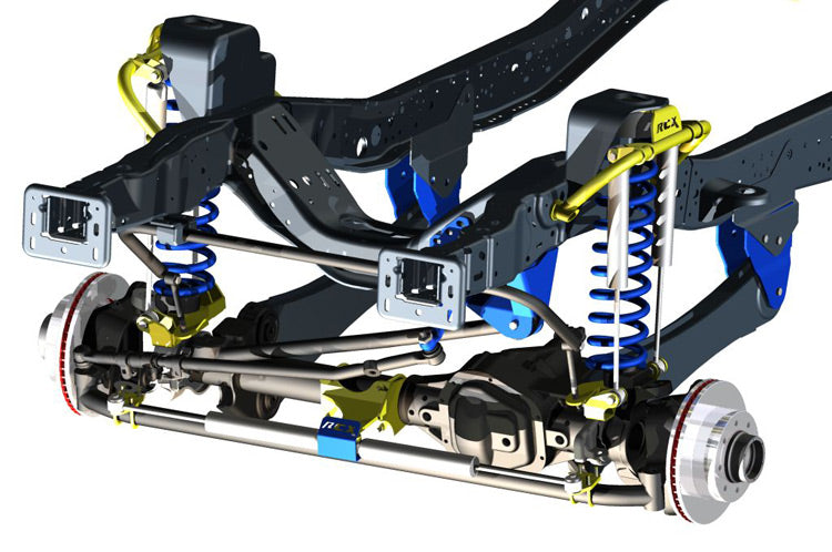 Rough Country 59640 6 Inch Lift Kit - Gas - M1 - Ford Super Duty 4WD (2005-2007) - Truck Part Superstore
