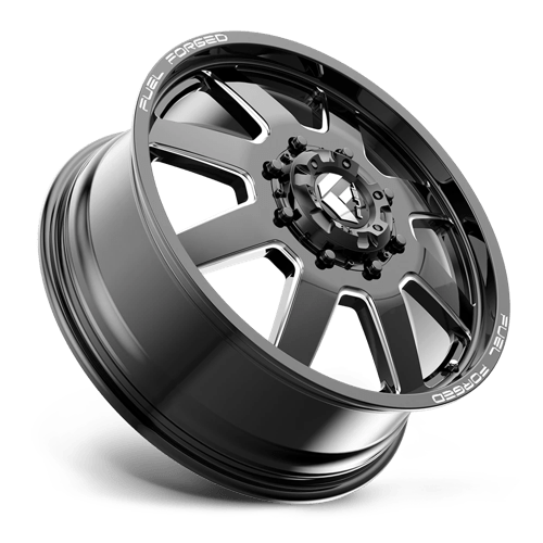 Fuel Mono DE09208292 D09 20X8.25 8X200 MT-BLK-MIL 105MM - Truck Part Superstore