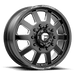 Fuel Mono DE092282A9 D09 22X8.25 10X225 MT-BLK-MIL 105MM - Truck Part Superstore