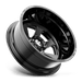 Fuel Mono DE0924829335 D09 24X8.25 8X210 MT-BLK-MIL -221MM - Truck Part Superstore