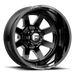 Fuel Mono DE0924829345 D09 24X8.25 8X210 MT-BLK-MIL -246MM - Truck Part Superstore