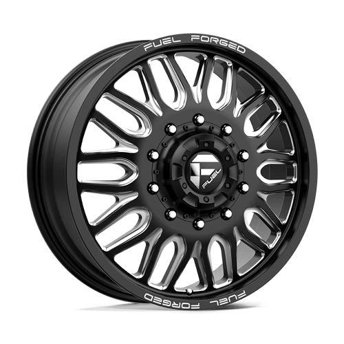 Fuel Mono DE662282A9 D66 22X8.25 10X225 MT-BLK-MIL 105MM - Truck Part Superstore