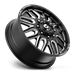 Fuel Mono DE66228292 D66 22X8.25 8X200 MT-BLK-MIL 105MM - Truck Part Superstore