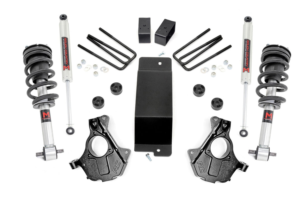 Rough Country 11940 3.5 Inch Lift Kit - Cast Steel LCA - M1 Strut - Chevy/GMC 1500 (07-13) - Truck Part Superstore