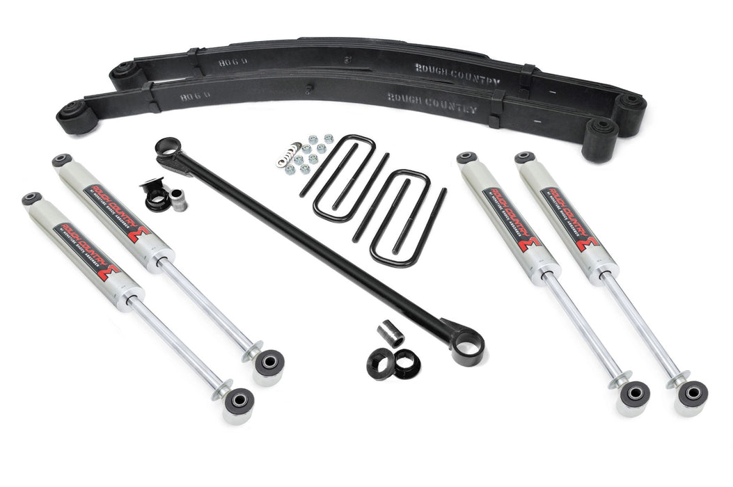 Rough Country 48940 2.5 Inch Leveling Kit - Leaf Spring - M1 - Ford Super Duty (99-04) - Truck Part Superstore