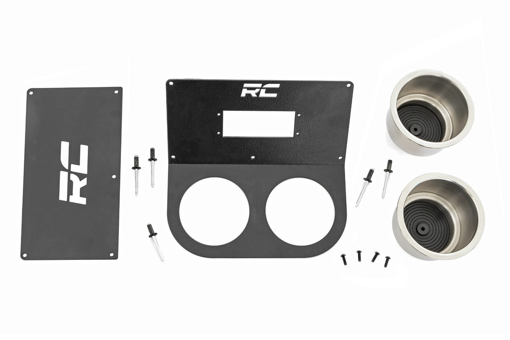 Rough Country 92056 Cup Holder - MLC-8 Mount - Honda Pioneer 1000/Pioneer 1000-5 (16-22) - Truck Part Superstore