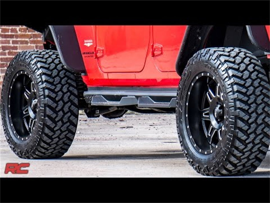 Rough Country SDS071753 Cab Length DS2 Drop Steps - Truck Part Superstore