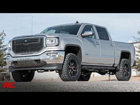 Rough Country 12140 3.5" Lift Kit - Alu/Stamp Steel LCA - M1 Strut - - Chevy/GMC 1500 (14-18) - Truck Part Superstore