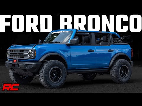 Rough Country 592141 2 Inch Lift Kit - M1 Lifted Struts - Ford Bronco 4WD (2021-2023) - Truck Part Superstore