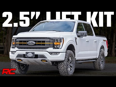 Rough Country 510040 2.5 Inch Lift Kit - M1 Struts - Ford F-150 Tremor 4WD (2021-2023) - Truck Part Superstore