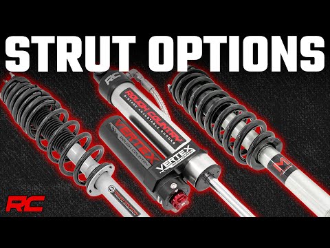 Rough Country 502063 M1 Adjustable Leveling Struts Monotube 0-2 Inch Chevy/GMC 1500 (14-18) Rough Country - Truck Part Superstore