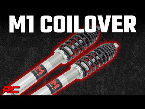 Rough Country 301001 M1 Front Coil Over Shocks 0-2 Inch Polaris Ranger XP 1000/Ranger XP 1000 Crew (17-22) Rough Country - Truck Part Superstore